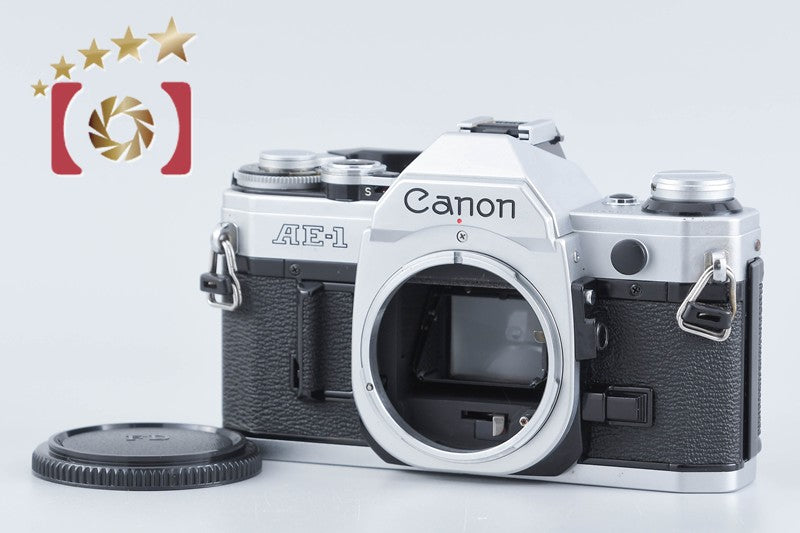 Canon AE-1 Silver 35mm SLR Film Camera Body from Japan