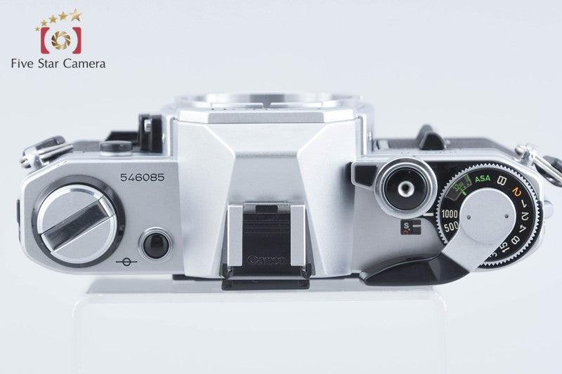 Canon AE-1 Silver 35mm SLR Film Camera Body from Japan
