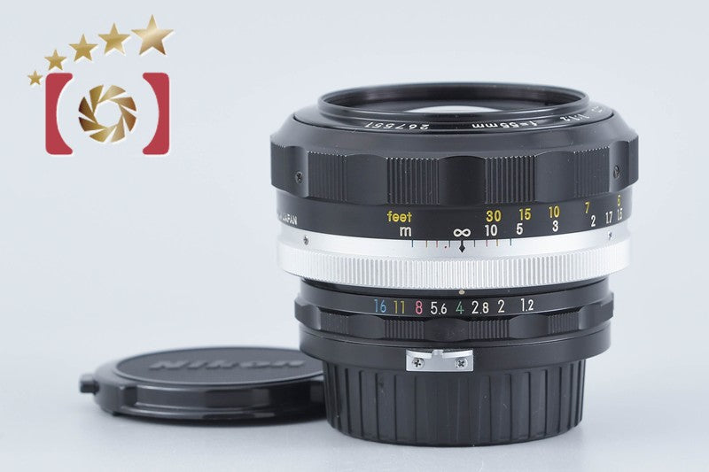 Nikon NIKKOR-S.C Auto 55mm f/1.2 Non Ai Lens from Japan