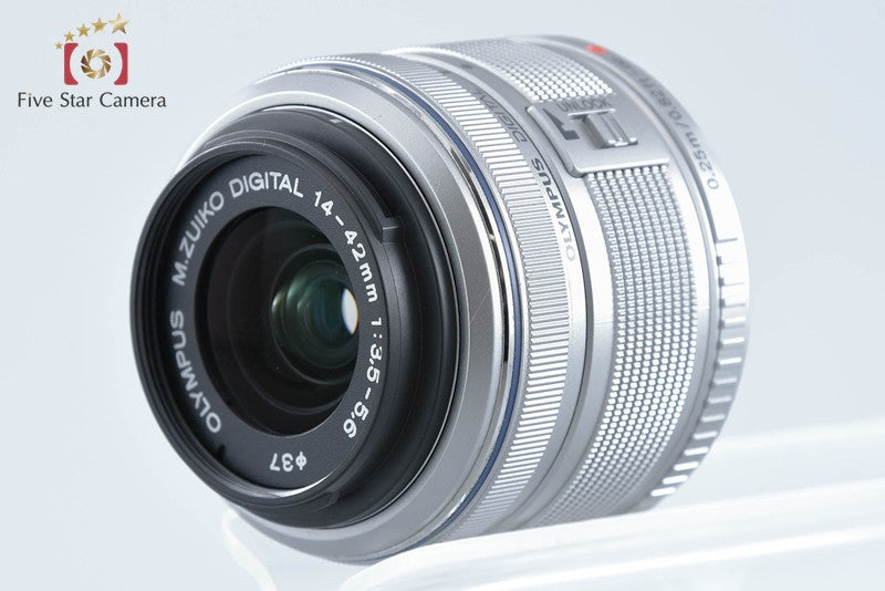 "Count 2,383" Olympus PEN Lite E-PL1s White 12.3 MP 14-42 Lens from Japan