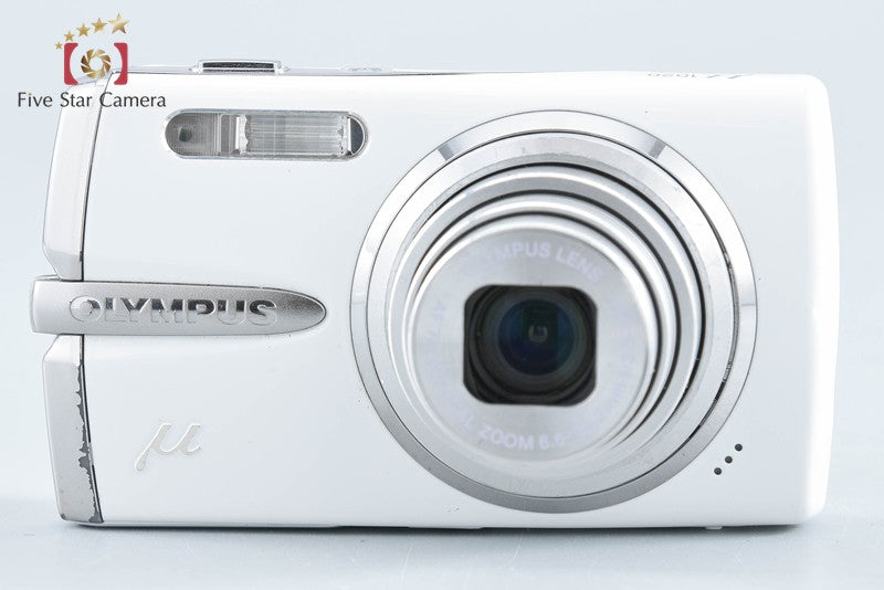 Olympus μ1020 Lily White 10.1 MP Digital Camera from Japan
