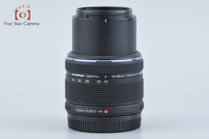 Olympus M.ZUIKO DIGITAL 14-42mm f/3.5-5.6 II R Black from Japan