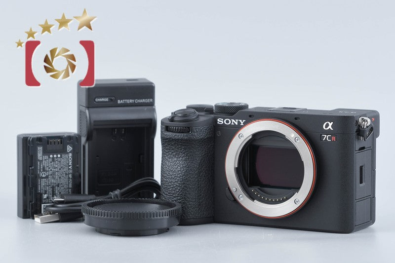 SONY α7CR ILCE-7CR Black 61.0 MP Digital Camera International Model from Japan