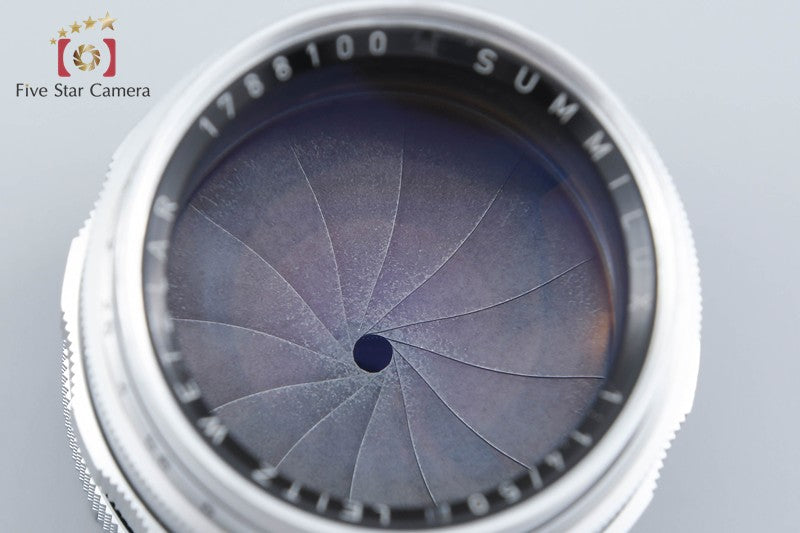 Leica SUMMILUX 50mm f/1.4 1st Leica M Mount 2026.09 Overhauled!! from Japan