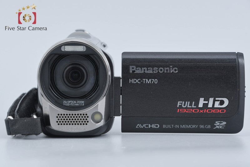 Panasonic HDC-TM70 Black Digital Hi-Vision Video Camera from Japan