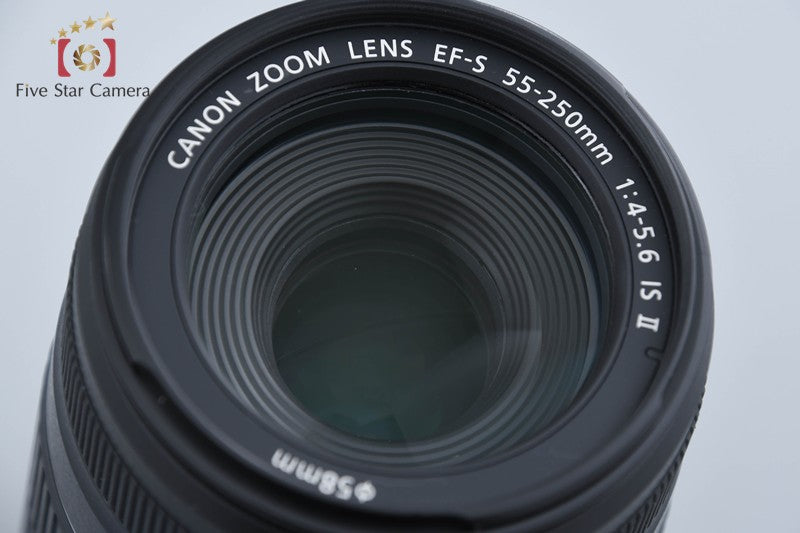 Canon EF-S 55-250mm f/4-5.6 IS II from Japan