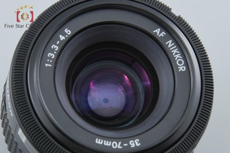 Nikon AF NIKKOR 35-70mm f/3.3-4.5 from Japan