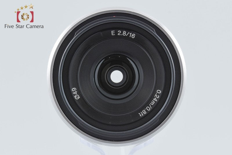 SONY E 16mm f/2.8 SEL16F28 from Japan