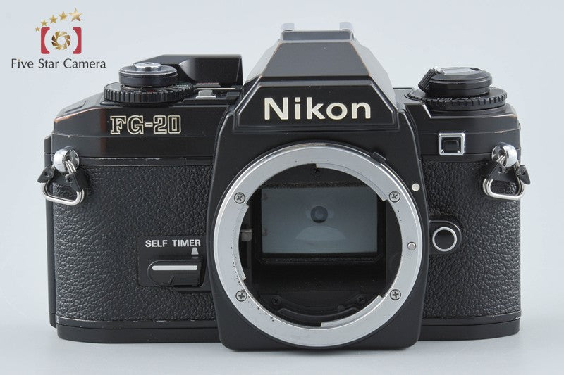 Nikon FG-20 Black 35mm SLR Film Camera Body from Japan