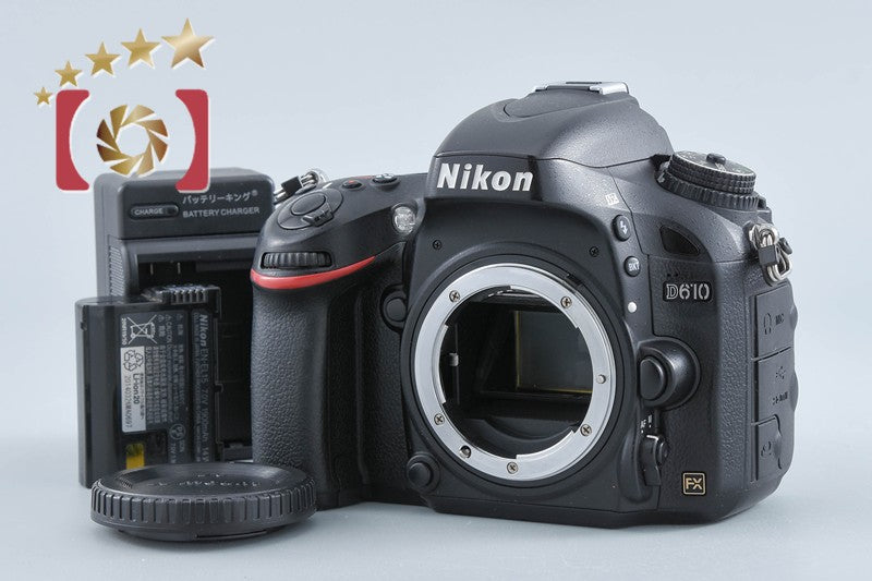 Nikon D610 24.3 MP Full Frame DSLR Camera Body from Japan