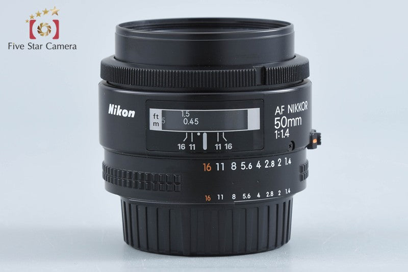 Nikon AF NIKKOR 50mm f/1.4 from Japan