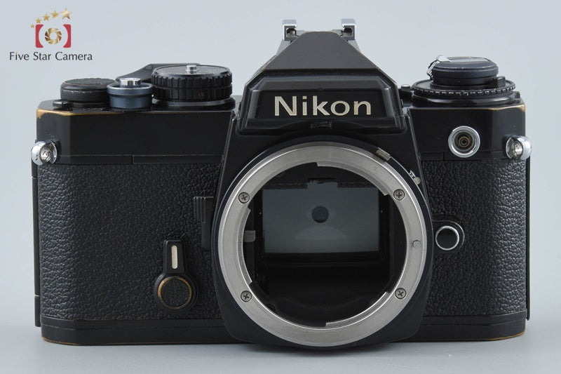 Nikon FE Black 35mm SLR Film Camera Body from Japan