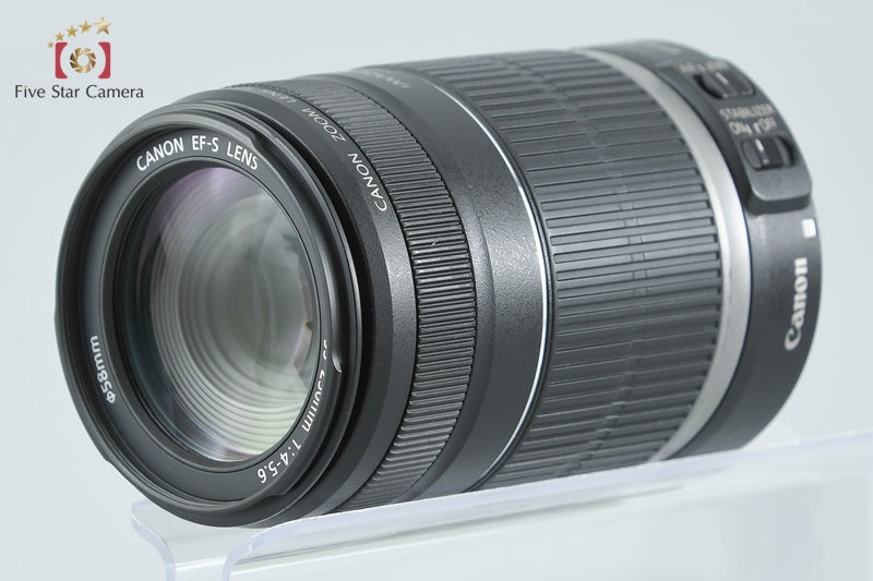Canon EF-S 55-250mm f/4-5.6 IS from Japan