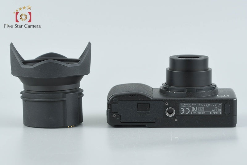 "Shutter count 4,662" Ricoh GR Digital III 10.0 MP Digital Camera from Japan