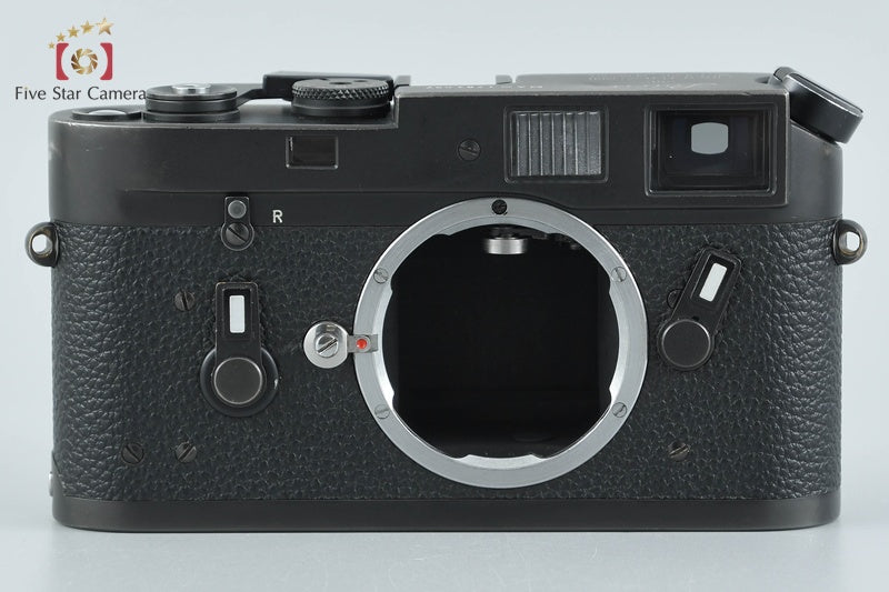 Leica M4 Black Chrome Rangefinder Film Camera Body from Japan
