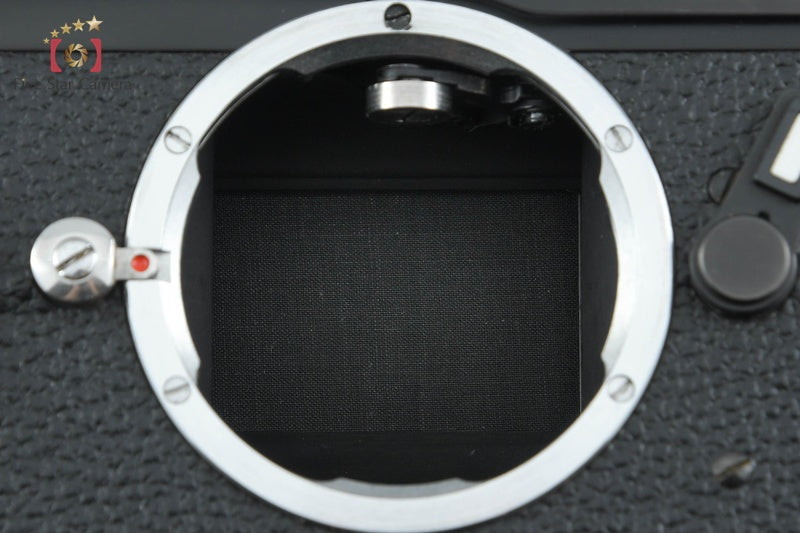 Leica M4 Black Chrome Rangefinder Film Camera Body from Japan