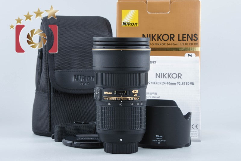 Nikon AF-S NIKKOR 24-70mm f/2.8 E ED VR w/ Box from Japan