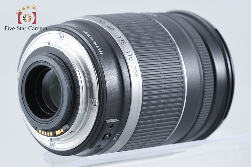 Canon EF-S 18-200mm f/3.5-5.6 IS from Japan