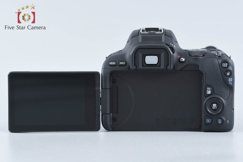 Canon EOS Kiss X9 / Rebel SL2 / 200D Black 24.2 MP 18-55 IS STM Lens from Japan