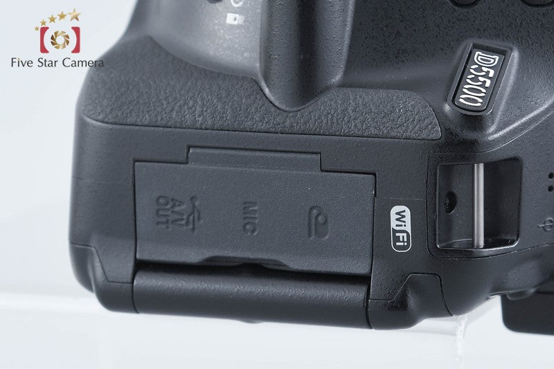Nikon D5500 Black 24.2 MP Digital SLR Camera Body from Japan