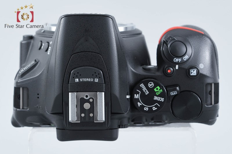 Nikon D5500 Black 24.2 MP Digital SLR Camera Body from Japan