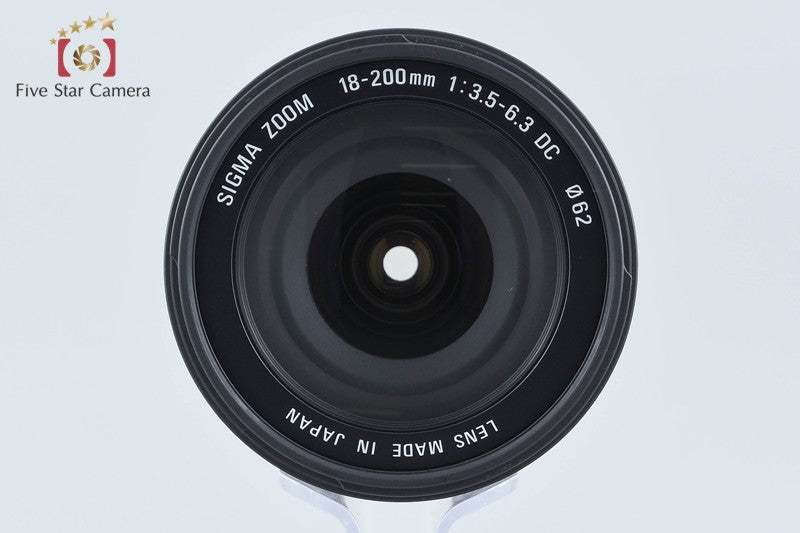 SIGMA 18-200mm f/3.5-6.3 DC for Canon from Japan