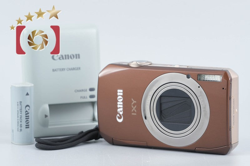 Canon IXY 50S Brown 10.0 MP Digital Camera from Japan