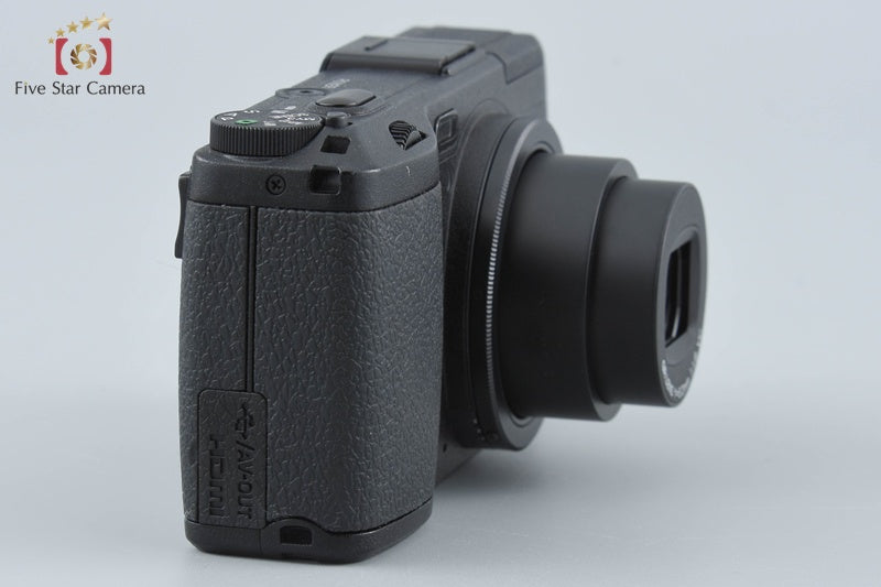 "Count 313" Ricoh GR Digital IV Black 10.0 MP Digital Camera from Japan