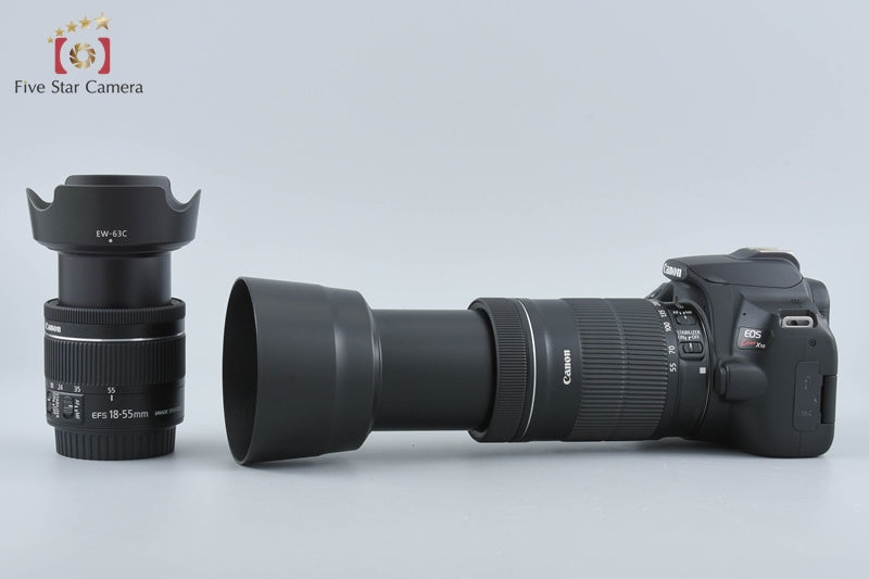 Canon EOS Kiss X10 / Rebel SL3 / 250D / 200DII 18-55 55-250 Lenses from Japan