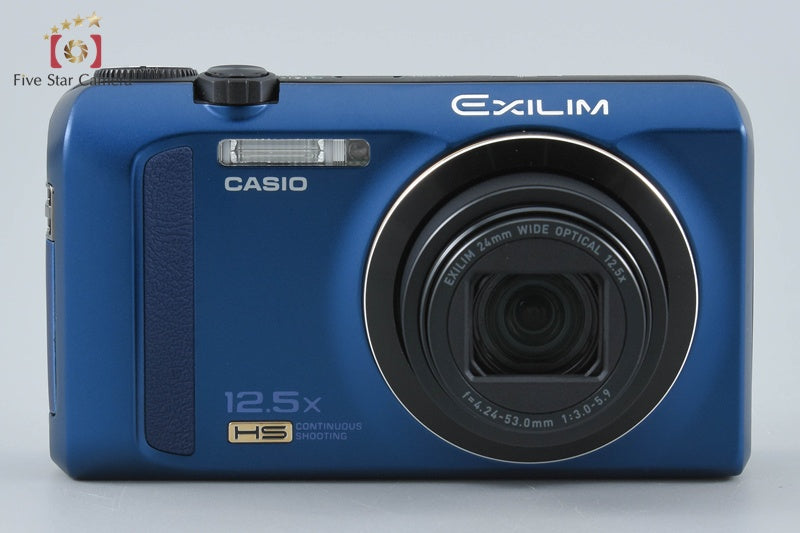 Casio EXILIM EX-ZR200 Blue 16.1 MP Digital Camera from Japan