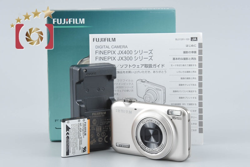 Fujifilm FinePix JX400 Champagne Gold 16.0 MP Digital Camera w/ Box from Japan