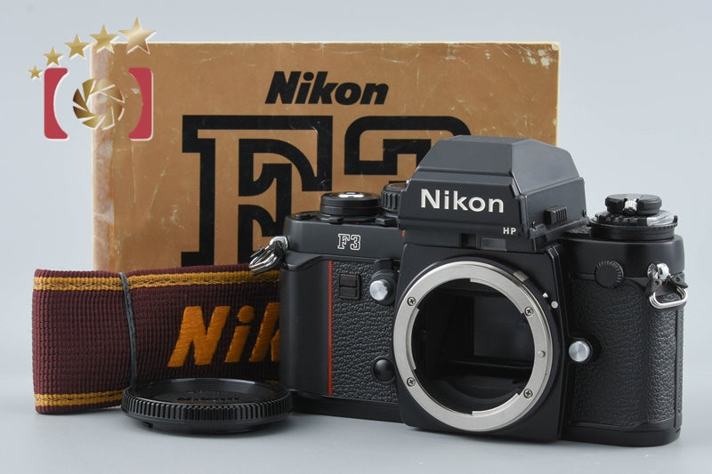 Nikon F3 HP 35mm SLR Film Camera Body w/ MF-14 Data Back from Japan