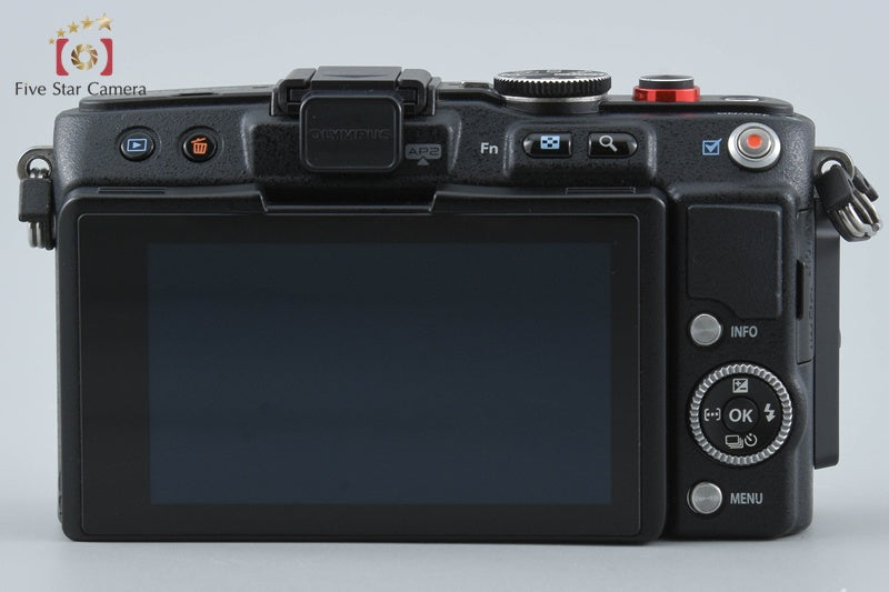 "Count 894" Olympus PEN Lite E-PL6 Black 16.1 MP 14-42 Lens from Japan