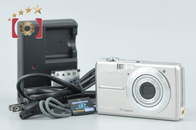 Olympus Camedia FE-220 7.1 MP Digital Camera from Japan
