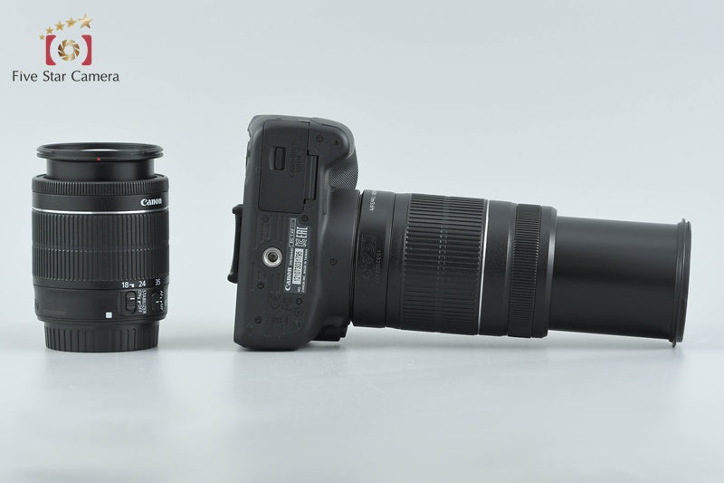 Canon EOS Kiss X7 / Rebel SL1 / 100D 18.0 MP 18-55 55-250 Lenses from Japan