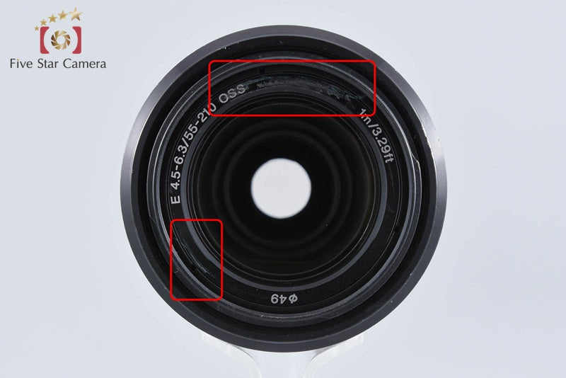 Sony E 55-210mm f/4.5-6.3 OSS Black SEL55210 from Japan