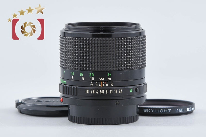 Canon New FD 85mm f/1.8 from Japan