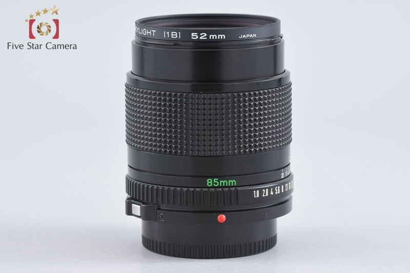 Canon New FD 85mm f/1.8 from Japan