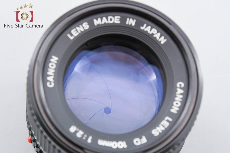 Canon New FD 100mm f/2.8 from Japan