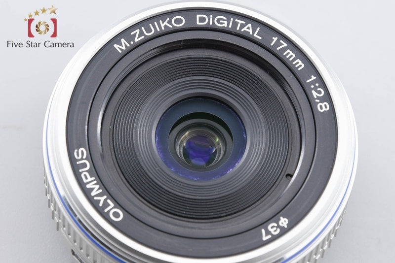 Olympus M.ZUIKO DIGITAL 17mm f/2.8 Silver from Japan