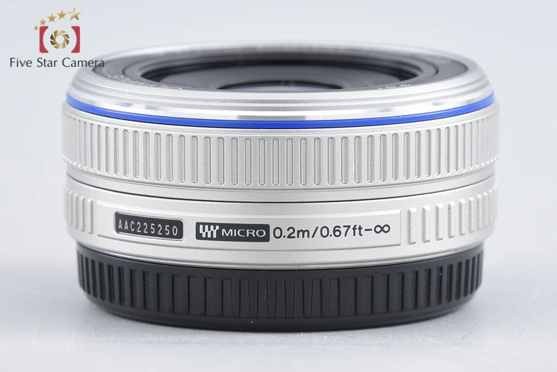 Olympus M.ZUIKO DIGITAL 17mm f/2.8 Silver from Japan