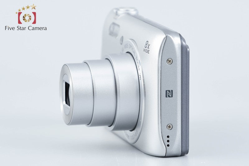 Nikon COOLPIX S3700 Silver 20.1 MP Digital Camera from Japan