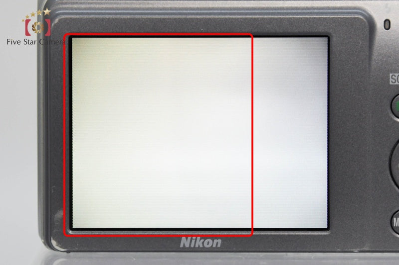 Nikon COOLPIX S3700 Silver 20.1 MP Digital Camera from Japan