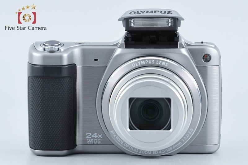 Olympus Stylus SZ-15 Silver 16.0 MP Digital Camera from Japan