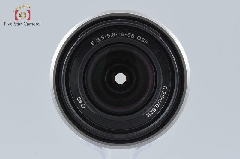 SONY E 18-55mm f/3.5-5.6 OSS SEL1855 Silver from Japan