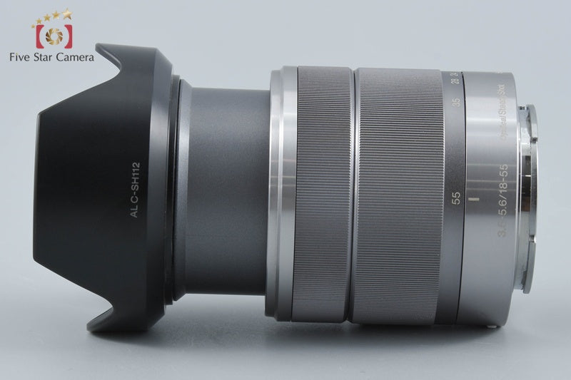 SONY E 18-55mm f/3.5-5.6 OSS SEL1855 Silver from Japan