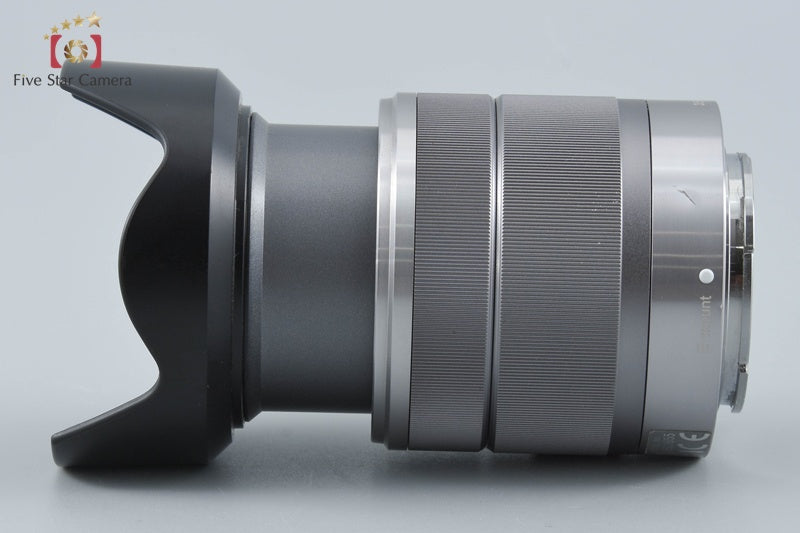 SONY E 18-55mm f/3.5-5.6 OSS SEL1855 Silver from Japan
