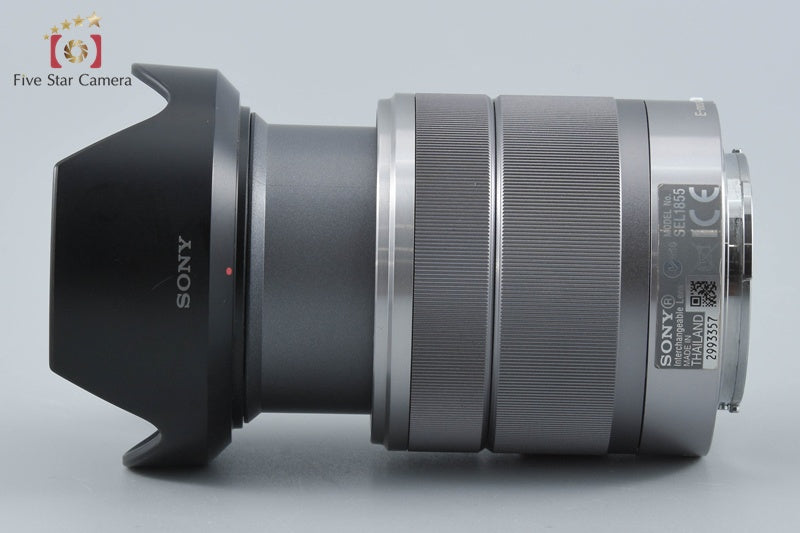 SONY E 18-55mm f/3.5-5.6 OSS SEL1855 Silver from Japan