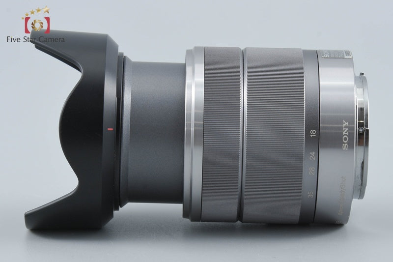 SONY E 18-55mm f/3.5-5.6 OSS SEL1855 Silver from Japan