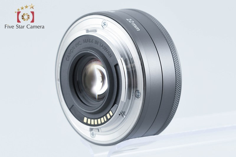 Canon EF-M 22mm f/2 STM Black from Japan